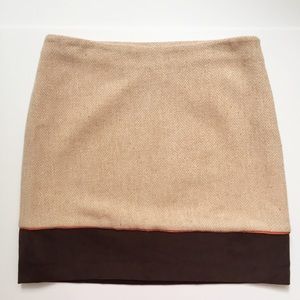 Vineyard Vines tweed & corduroy skirt